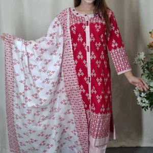 আড়ং কটন থ্রি-পিস (Code: BO-016)