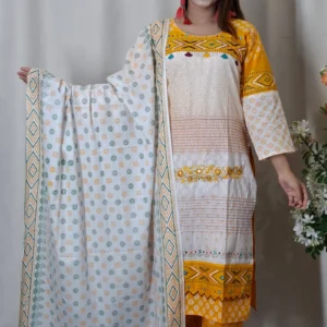 আড়ং কটন থ্রি-পিস (Code: BO-002)