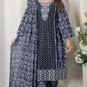 আড়ং কটন থ্রি-পিস (Code: BO-007)