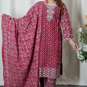 আড়ং কটন থ্রি-পিস (Code: BO-005)
