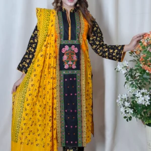 আড়ং কটন থ্রি-পিস (Code: BO-020)