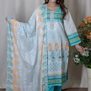 আড়ং কটন থ্রি-পিস (Code: BO-026)