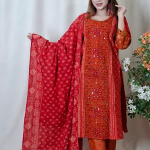 আড়ং কটন থ্রি-পিস (Code: BO-017)